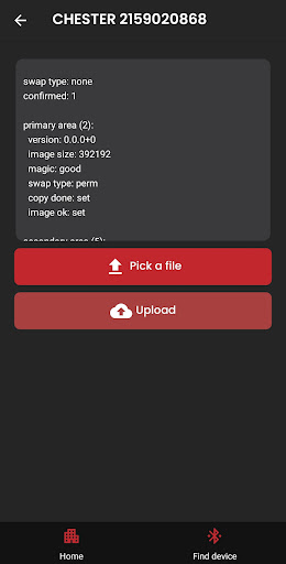 Android application STATOTEST screenshort
