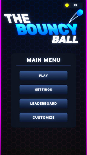 Android application The Bouncy Ball screenshort