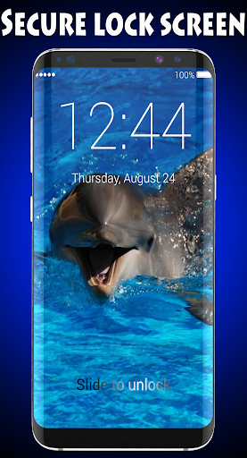 Android application Dolphins Wallpapers & Lock screenshort