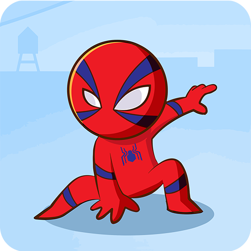 Spider Commando SuperHero logo