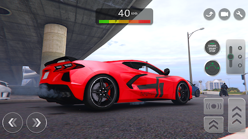 Corvette C8 Supercar: Town Screen 3