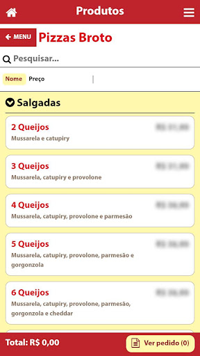 Pizzaria O Marujo Screen 2
