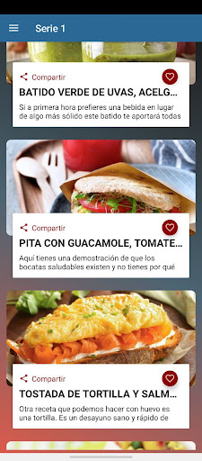 Desayunos Saludables Screen 2