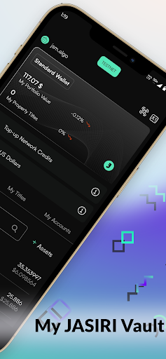 Jasiri Vault | Own & Earn Screen 2
