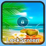 Tropical Beach Lock Screen icon
