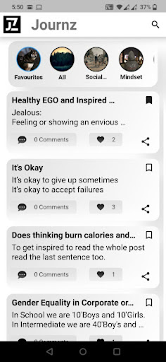 JournZ Screen 3