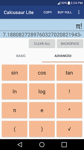 Calcusaur Lite Screenshot 1 - AppWisp.com