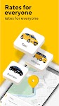 screenshot of Omega: taxi service
