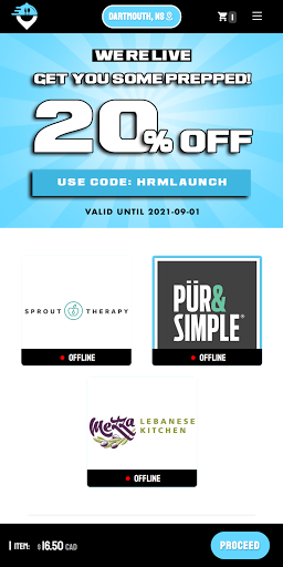 Android application Prepped screenshort