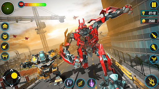 Multi Robot Car Transform Game Screen 3