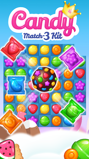Android application Candy match screenshort