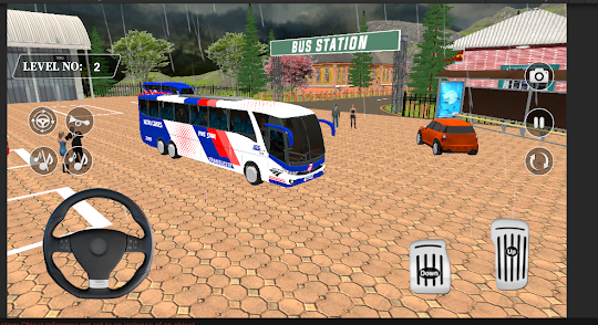 Uphill Bus Driving Game Sim 3D