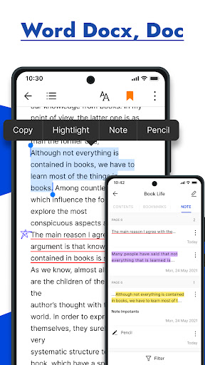 AZ Reader - PDF, DOCx, XLSx Screen 3