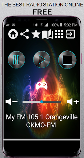 Android application My FM 105.1 Orangeville CKMO-F screenshort
