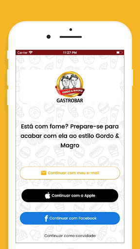 Android application Gordo e Magro Gastrobar screenshort
