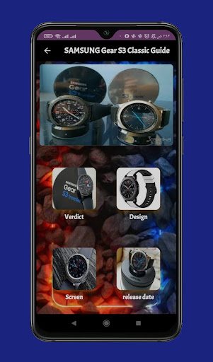 Android application SAMSUNG Gear S3 Classic Guide screenshort