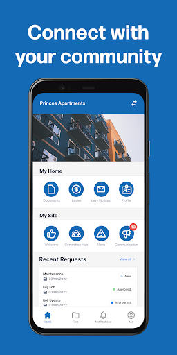 Android application Aquila Body Corporate screenshort