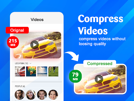 Android application Video Compressor - Reduce Size screenshort