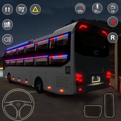 城市公共教练巴士模拟器：2021 年巴士游戏