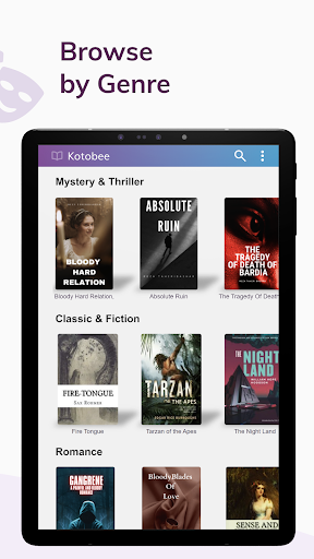 Screenshot of Kotobee Reader
