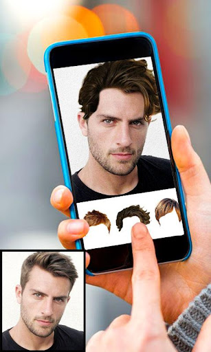 Men beard photo editor salon Screen 2