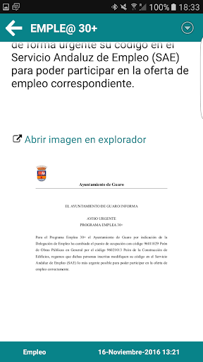 Guaro Informa Screen 3