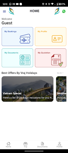Vraj Holidays Screen 2