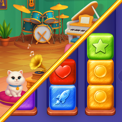 Decor Scapes Block Sort Color