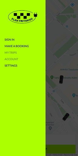 Android application Elektritakso screenshort