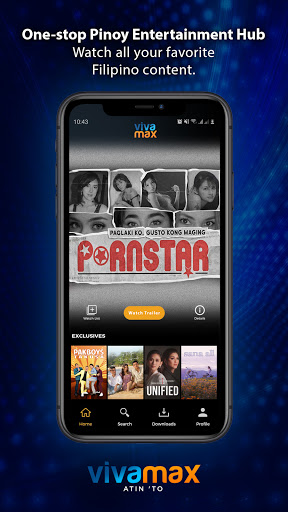 Android application Vivamax screenshort