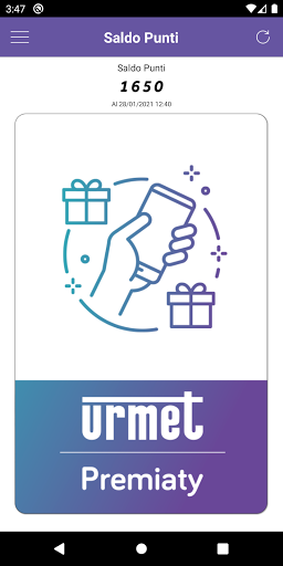 Android application Urmet Premiaty screenshort