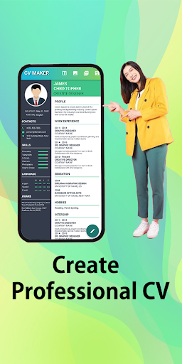 Android application CV Builder - Resume Builder screenshort