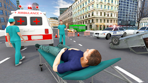 Ambulance Simulator Car Driver Screen 2