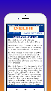 Delhi High Court Case Status