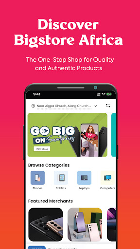 Android application Bigstore screenshort