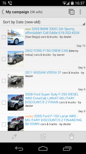 Classifieds Searcher by cubiX Screen 2