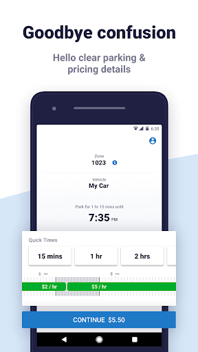 Android application ParkSLC – Parking in Salt Lake screenshort