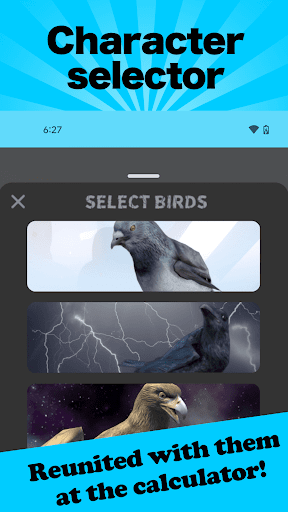 Pigeon Calculator Screen 2