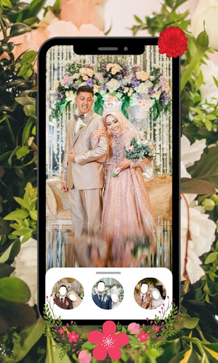 Modern Hijab Wedding Couple Screen 3