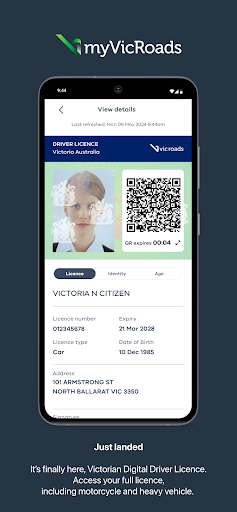 Android application myVicRoads screenshort
