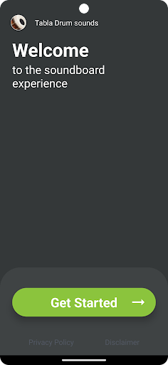 Android application Tabla Drum sounds screenshort