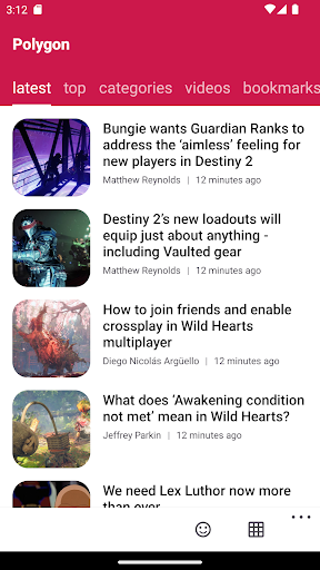 Polygon Gaming Explorer Screen 2