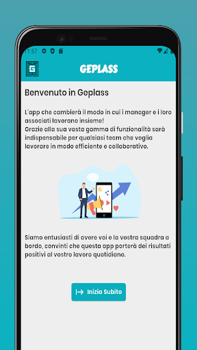 Android application Geplass screenshort