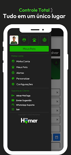 Android application MyHomer screenshort
