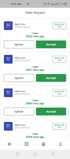NetMart Courier Screen 2