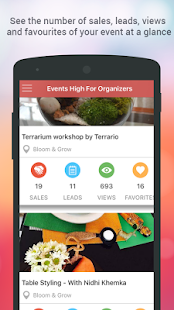 Events High For Organizers 1.45 screenshots 2