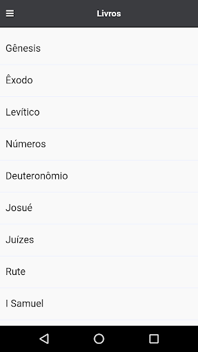 Visualização do aplicativo