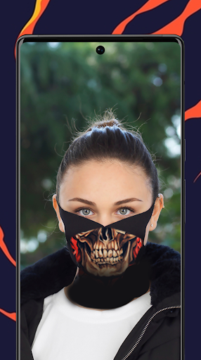 Cagoule Face Mask Photo Editor Screen 2