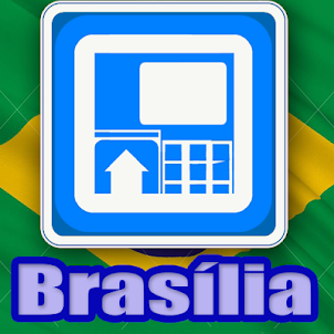 Brasilia Traveler Map Tourist