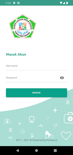Android application SIMRS RSUD Konawe screenshort